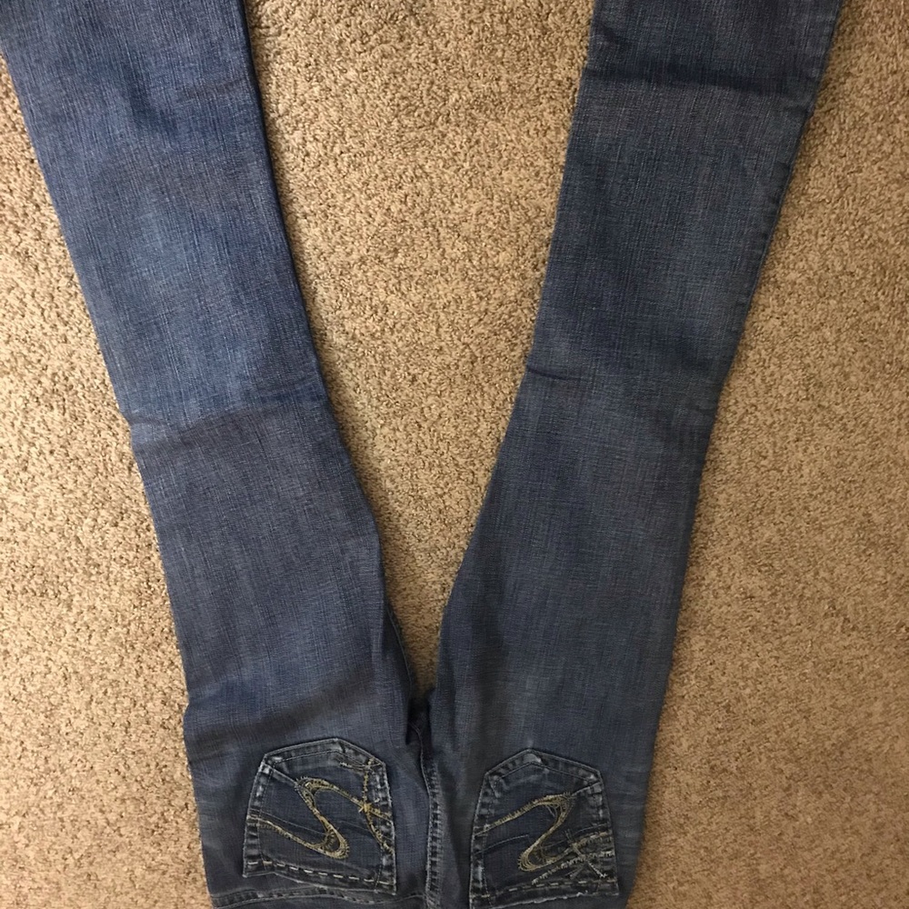 Silver jeans